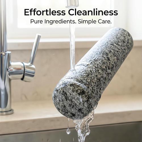Granite Stone Pestle Only Replacement, Large 6.5 Inch Spice Grinder