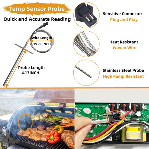Upgraded Digital Control Board Replacement Parts AC03P9 for Pit Boss Grills