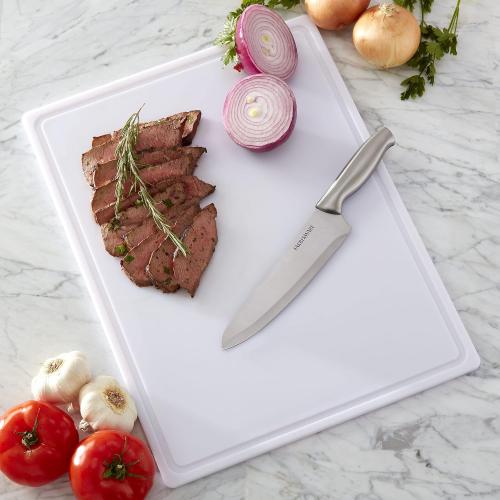 Extra Large Plastic Cutting Board, White