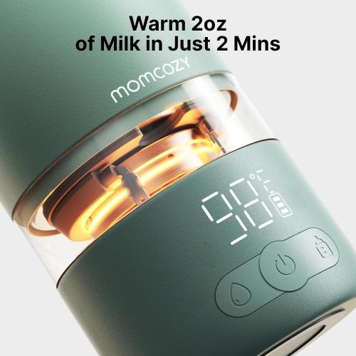 Momcozy Portable Bottle Warmer for Breast Milk, Baby Travel Essentials