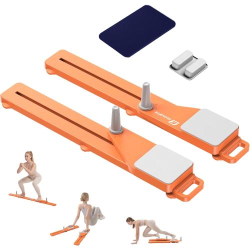 2026 Upgrade 3-in-1 Pliates Board - Multifunctional Anti-Slip Silent Pilates Board Portable Pilates Reformer Machine for Full Body Workout