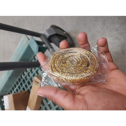 3 Yards Gold Resin Rhinestone Ribbons Self-Adhesive with Glitter Diamond Ribbon Crystal Strips Roll for DIY Art Crafts and Clothing Decoration (0.4 Inch)