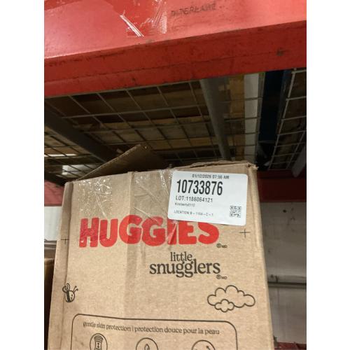 Huggies Little Snugglers Baby Diapers, Size 1 (8-14 lbs), 198 Ct (Select for More)