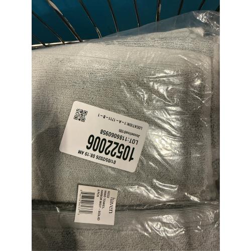 6 pcs Haven Organic Cotton Terry Hand Towel in Harbor Mist Grey