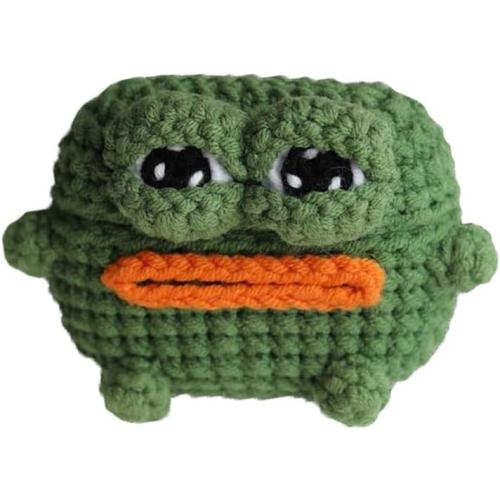 Yatchen Plush Case for AirPods Pro, Cute Fluffy 3D Cartoon Frog Furry Hairy   Soft TPU Cover Warm Carrying with Keychain Accessories Anti-Fall Protector for AirPods Pro Frog
