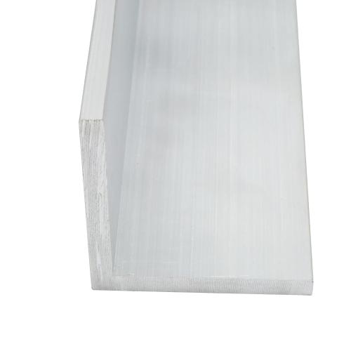 1PCS 2 x 2x 1/4 Aluminum Angle, 6063 Structural Angle Aluminum Stock Profile, Corrosion-Resistant, 48 Length,1/4 Thick.