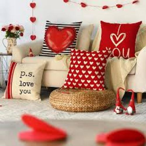 Valentines Day Valentines Day Pillow Covers Set ... From ...