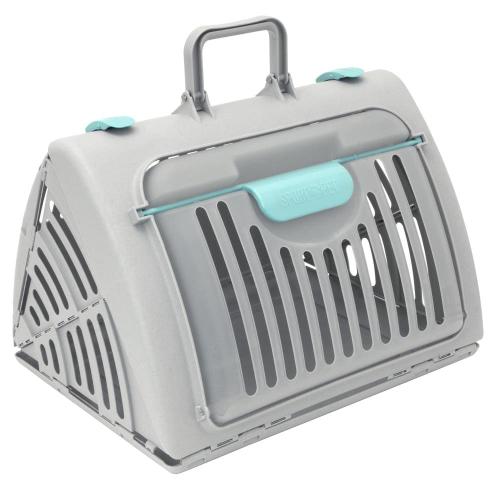 Kitty City 1.27-in x 1.54-in x 1.21-in Gray Collapsible Plastic Small Dog/Cat Sling