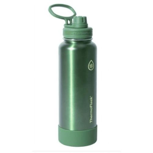 ThermoFlask Insulated Water Bottle with Straw Lid 40 oz