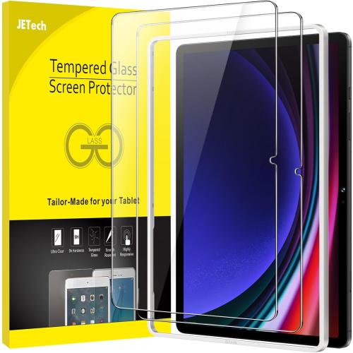 JETech Screen Protector for Galaxy Tab S10 Lite/S10 FE/S9 FE/S9, 2-Pack