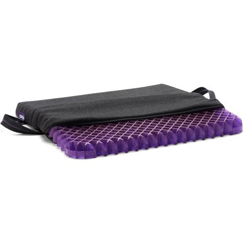 Purple Simply Seat Cushion | Pressure Reducing Grid Designed for Ultimate Comfort | Designed for Cars and Travel | Made in The USA