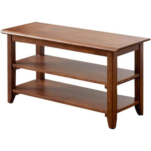 XKZG Shoe Rack Bench Wooden Shoe Storage Bench Entryway Bench, Brown, 31.5