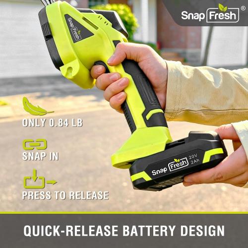 SnapFresh 20V 2.0Ah Battery (Not Compatible with Other Brands), BBT-DC20A