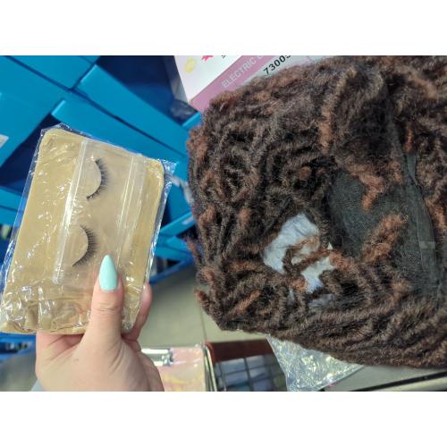 HANNE Dreadlock Wig Short Twist Braided Wigs for Black Women and Men Afro Curly Synthetic Wig Faux Locs Braided Crochet Hair Wigs (1B/30#)