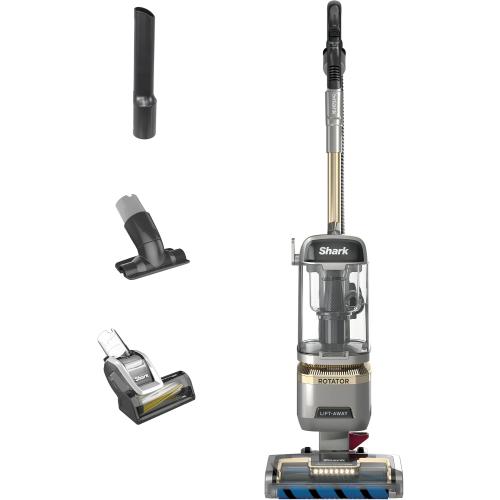 Shark | Upright Vacuum Cleaner for Home | Rotator Lift-Away | No Hair Wrap | HEPA Filter | Lightweight Bagless Vacuum for Pet Hair | LED Headlights For Carpets & Hardwood Floors | Silver | LA502