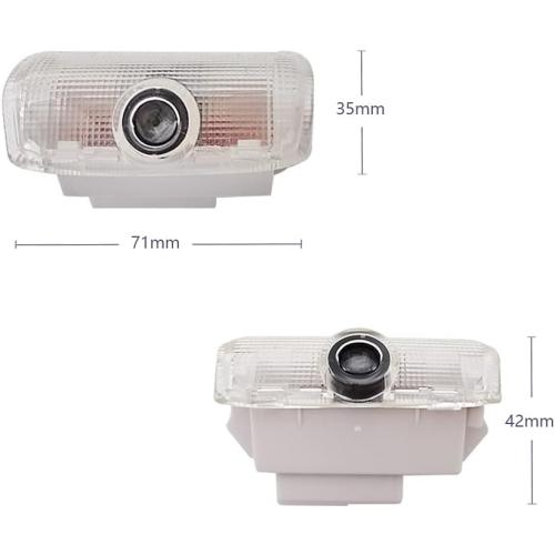 2PCS Non-Fading LED Car Door Logo Lights Projector Compatible with Armada 2017-2022 Puddle Lights Ghost Shadow Light Kit Car Accessories (Armada)