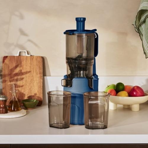 Our Place Cold Press Batch Juicer, Blue