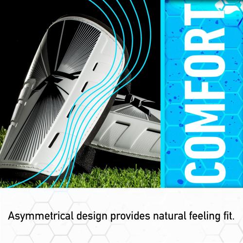 Franklin Sports Soccer Shin Guards for Youth   Adults - Superlight Shin Guards for Men, Women   Kids - (2) Shin Guard Set for Boys   Girls