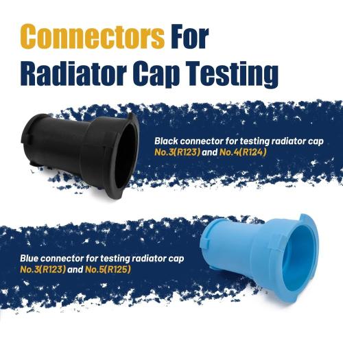 28pcs Radiator Pressure Tester Kit, Coolant Vacuum Refill Kit