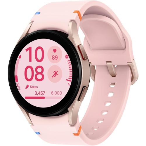 Samsung Galaxy Watch FE 40mm Bluetooth AI Smartwatch w/Fitness Tracking, BIA Sensor, Personalized HR Zones, Heart Rate Tracker, Sleep Monitor, 2024, Pink Gold [US Version, 1Yr Manufacturer Warranty]