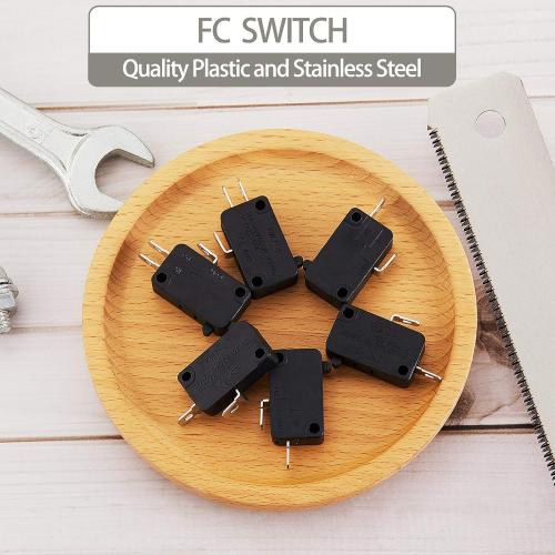 Weewooday 6 Pcs Microwave Oven Door Switch Replacement Part