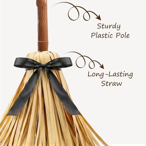 Halloween Decoration Indoor 49 Animated Floating Witch Broom