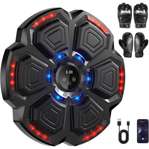 2026 Professional - Grade Music Boxing Machine: 9 Intelligent Training Modes, Ultra - Stable Bluetooth Connectivity, and Two Ergonomic Fist Gloves for an Immersive Fitness Experience