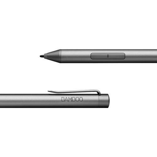 Wacom - Bamboo Ink Smart Stylus for Windows Ink; 2nd Generation - Gray