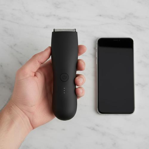 Body Hair Trimmer for Men with Wireless Charging