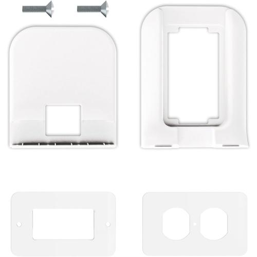 WALI Outlet Shelf Wall Holder, Bathroom Shelf for Smart Home Decor