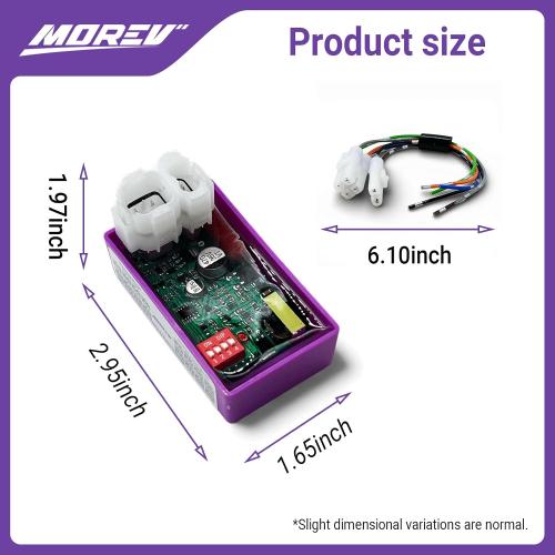 MOREV 6-Pin DC CDI Ignition Module for GY6 50cc-150cc Scooters and Go Karts