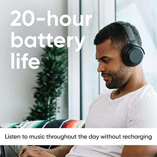 Color Black Wyze Noise-Cancelling Headphones - Black / No Travel Case