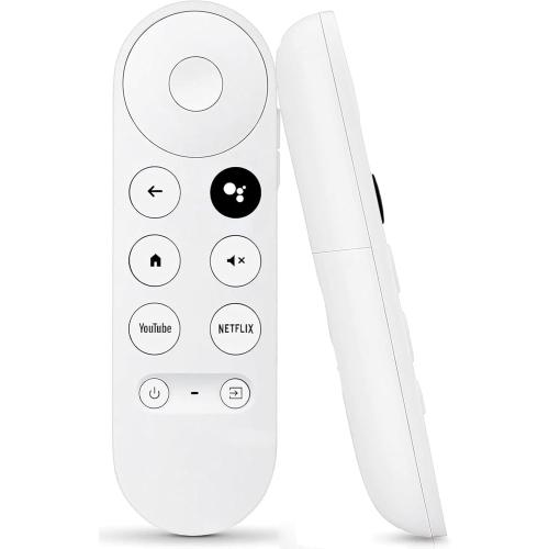 Replacement Voice Remote for Google Chromecast 4K Snow HD TV, for Chromecast with Google-TV Remote, for GoogleTV HD/ 4K Snow Streaming Stick，for G9N9N, GA01919-US