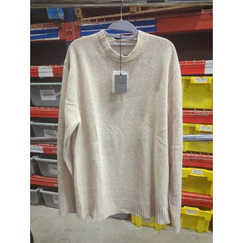 SIZE XXL. Lafaurie Men's Long-Sleeve Crewneck Sweater.