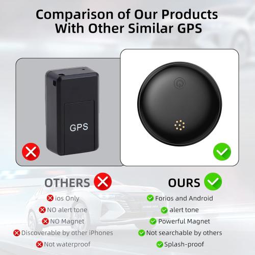 GPS Tracker for Vehicles,Tracking Devices for Cars Hidden, iOS & Android