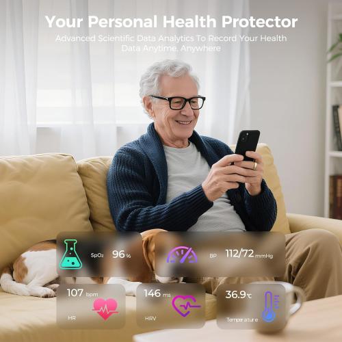 Smart Ring for Women & Men, Health Tracker Ring, Fitness Tracker Ring