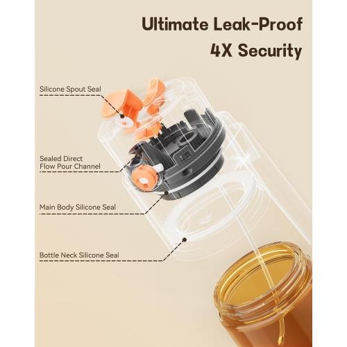 Olive Oil Sprayer & Dispenser Bottle for Cooking 17oz Dark Glass Oil Mister