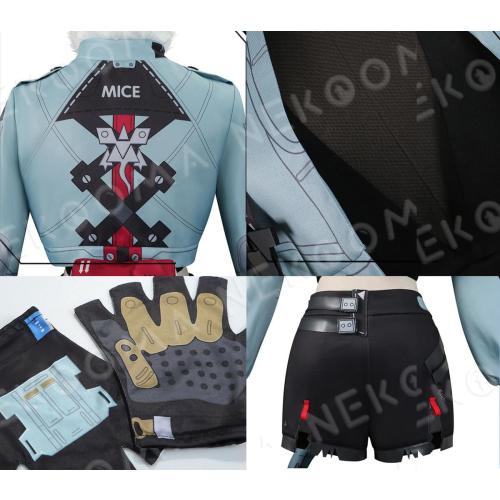 Jane Doe Cosplay Costume Outfit Set Game Cos
