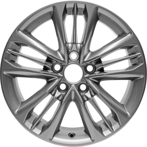 17 17x7 Reconditioned OEM Grey Aluminum Alloy Wheel Rim for 2015 2016 2017 Toyota Camry SE | 75171