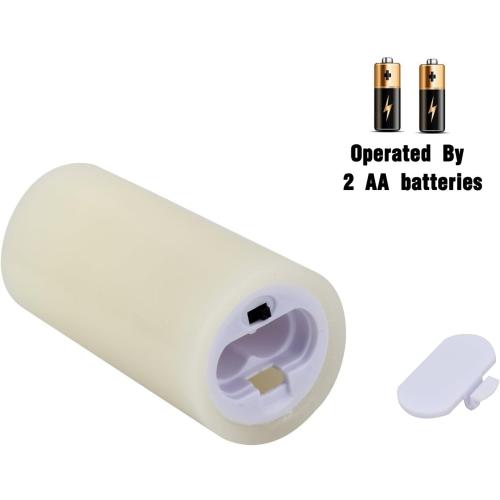 Vinkor Flameless Candles Battery Operated Candles Real Wax Pillar LED Candles with 10-Key Remote and Cycling 24 Hours Timer (Ivory 4 5 6 7 8 9)