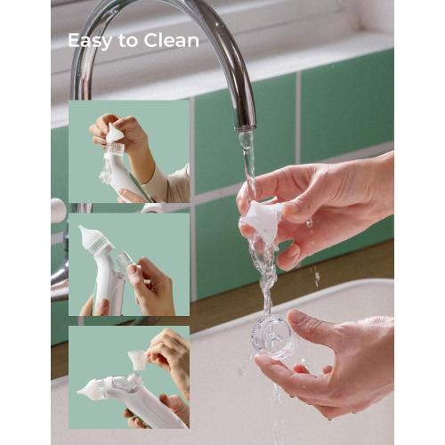Momcozy BreezyClear™ 2-in-1 Electric Nasal Aspirator for Baby with Spray