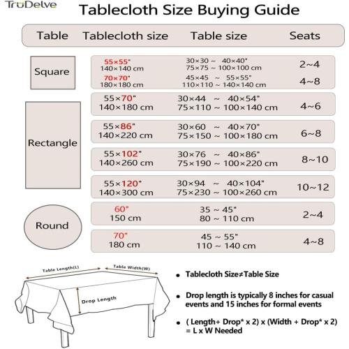 TruDelve Small Round Table Cloth 60 Inch Beige Striped Cloth Tablecloth Boho Fall Round Tablecloths for Outdoor Table Cover (Beige,60,Round)