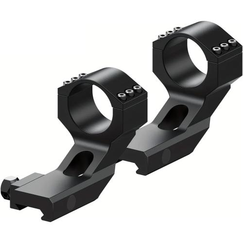 Gotical Mounts Offset Scope Rings for Picatinny Rail System, Flashlight Fixture, Bicycle Clamp, 30mm, 25.4mm, 1.18, 1Inch Diameter