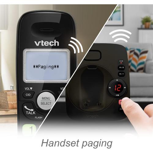 VTech VG134-11 DECT 6.0 Cordless Phone- Black