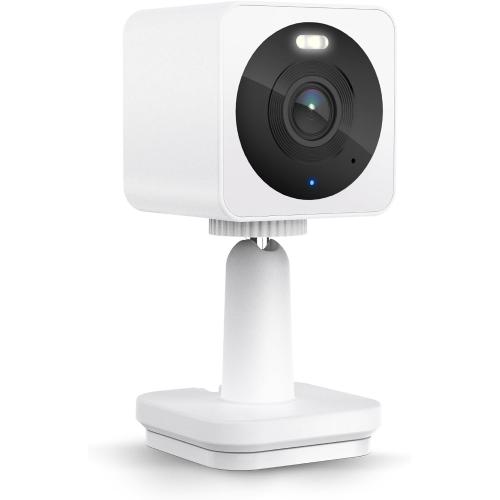 Wyze Cam OG Indoor/Outdoor 1080p Wi-Fi Smart Home Security Camera with Color Night Vision, Built-in Spotlight, Motion Detection, 2-Way Audio, Compatible with Alexa & Google, White, Free Expert Setup