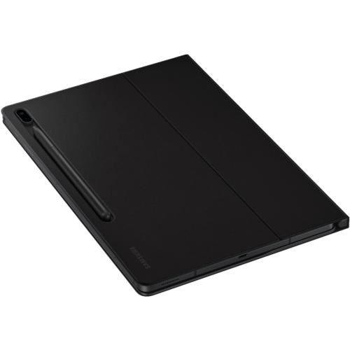 Samsung - Galaxy Tab S8 , Tab S7 FE, Tab S7  Slim Book Keyboard Cover - Mystic Black