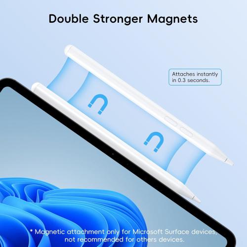 Rechargeable MPP 2.0 Tilt Pen for HP/Surface/Kobo, 4096 Pressure & Magnetic