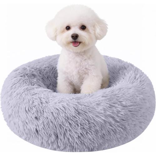 Cat Beds for Indoor Cats, Washable 20 Donut Pet Bed for Small Dogs