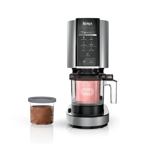 Ninja NC301 CREAMi Ice Cream Maker 7 One-Touch Programs Silver