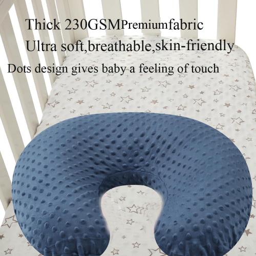 Dot Nursing Pillow Cover Set 2 Pack Compatible with Boppy Pillow